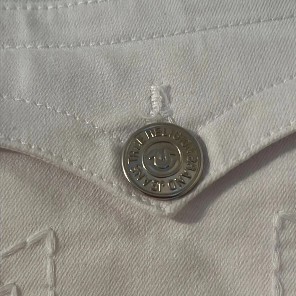 White Women's Shorts - Picture 5 of 8